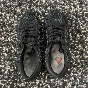 A new day sneakers bejeweled